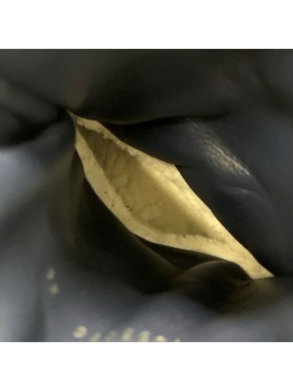 Chanel Boots Short Shoes Suede Navy Black Middle Snow - Picture 7 of 10